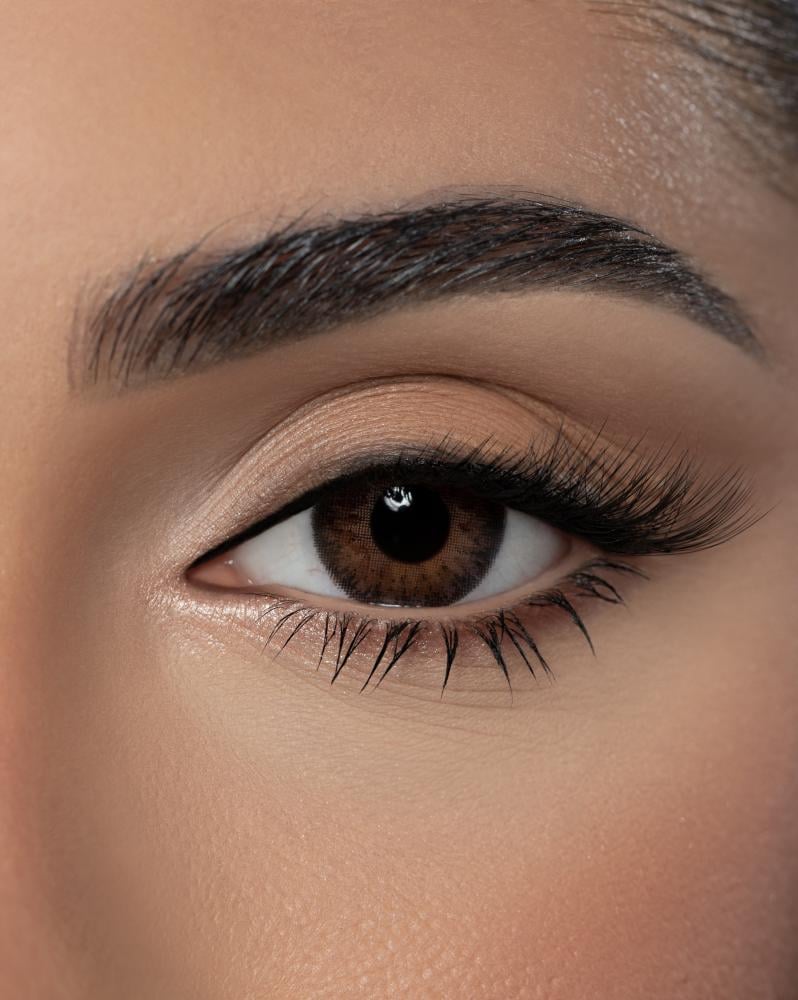 عدسات لاصقة ملونة ذهب توباز - dahab Topaz