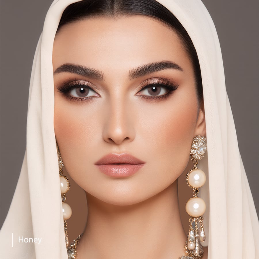 عدسات لاصقة ملونة اكس لنس هوني - X Lens Honey