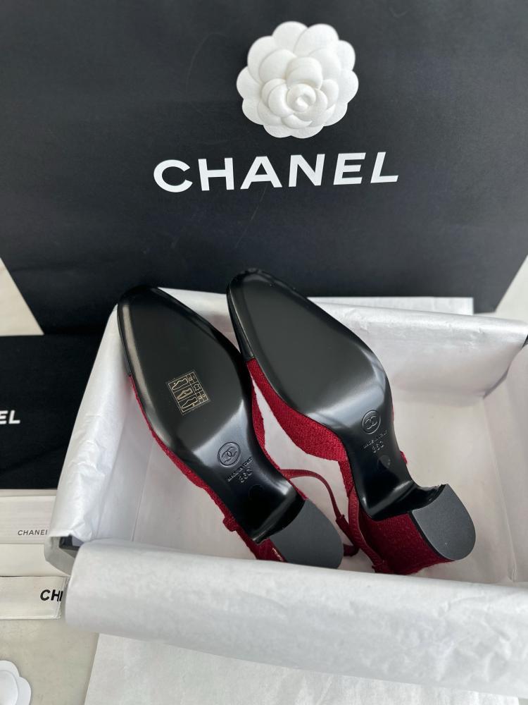 Chanel heels height 6.5cm
