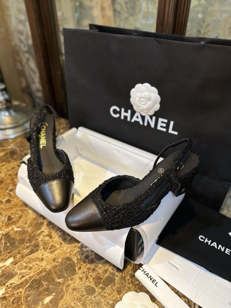 Chanel heels height 6.5cm