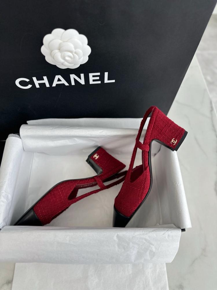 Chanel heels height 6.5cm