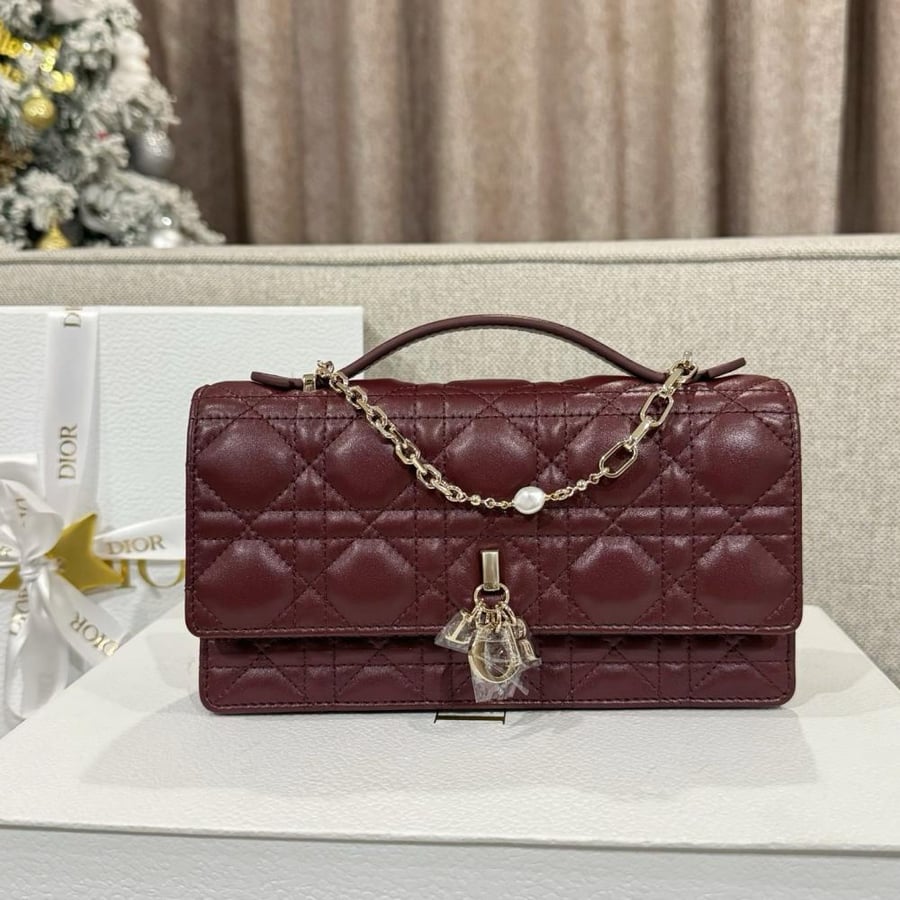 Lady Dior clutch