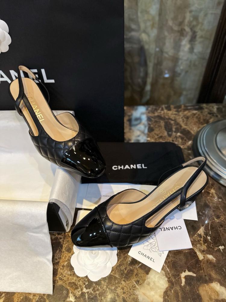 Chanel heels height 6.5cm