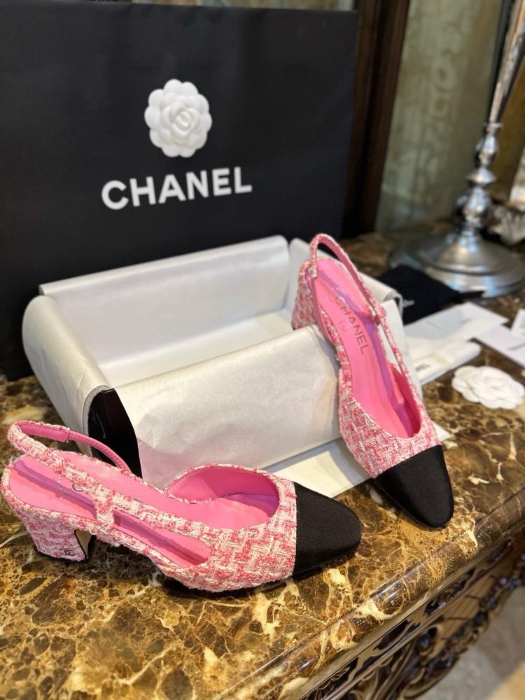Chanel heels height 6.5cm