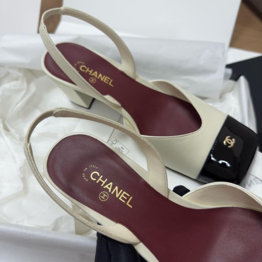 كعب شانيل ارتفاع 6.5cm