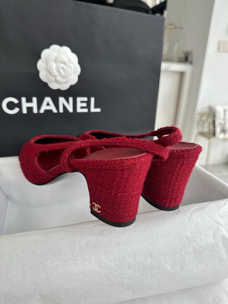 Chanel heels height 6.5cm