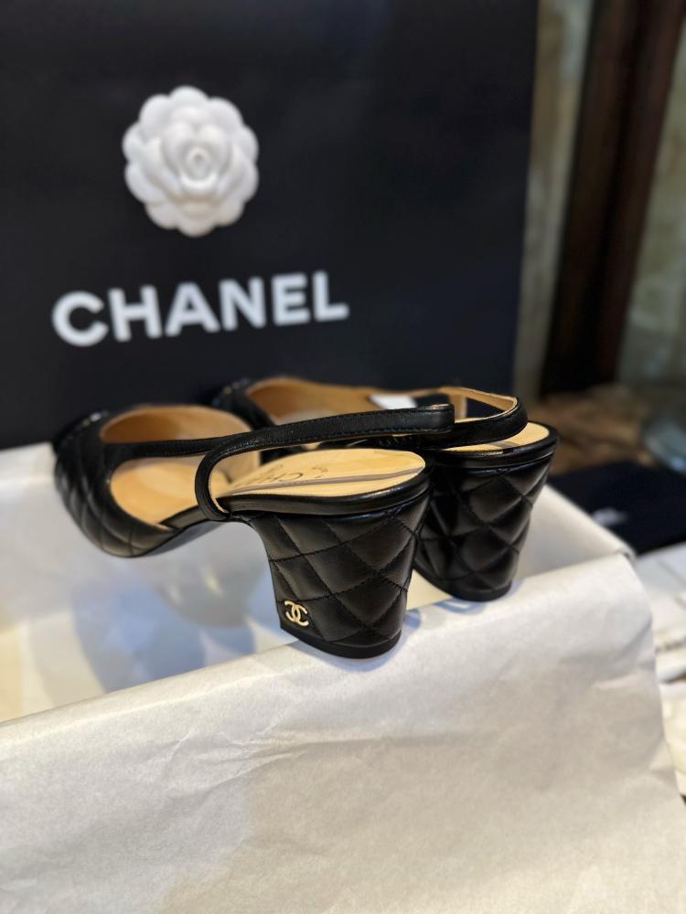Chanel heels height 6.5cm
