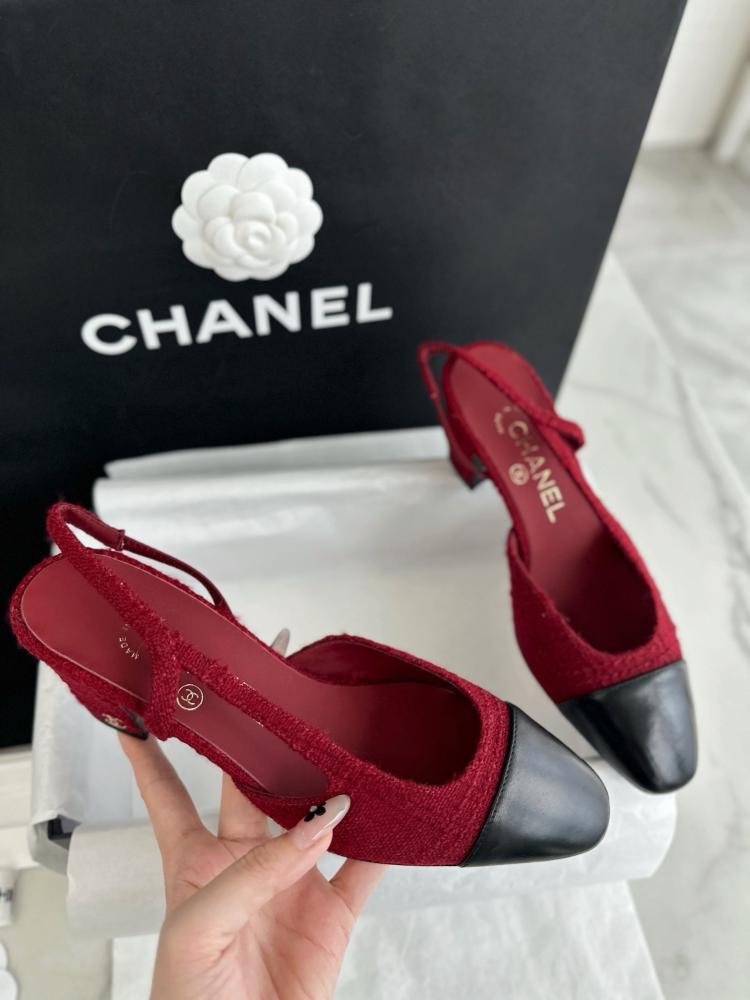 Chanel heels height 6.5cm