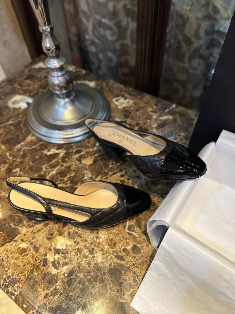 Chanel heels height 6.5cm