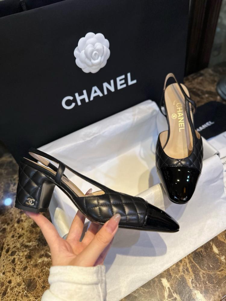 Chanel heels height 6.5cm