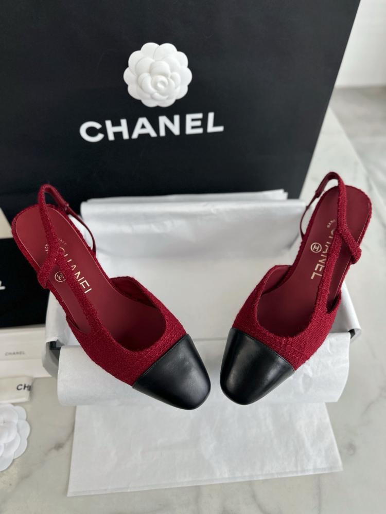 Chanel heels height 6.5cm