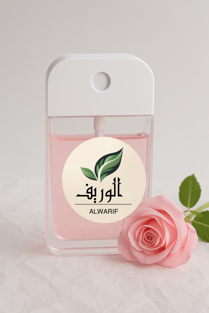 عطر الشعر بالورد