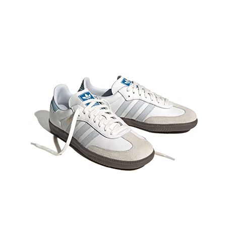 حذاء Adidas Samba بمنظر علوي يبرز خطوط التصميم