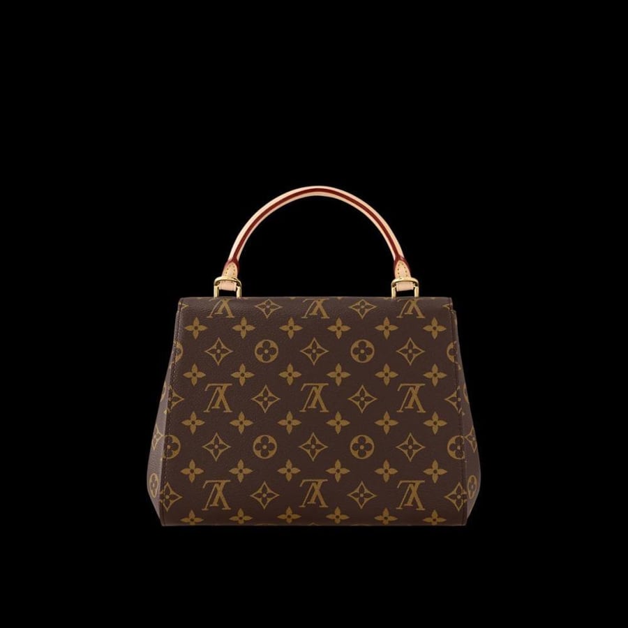 حقيبة يد نسائية من Louis Vuitton بنقشة المونوغرام وحزام عريض
