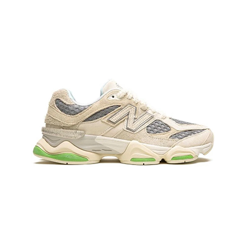 حذاء new balance 9060 بمنظر علوي يبرز خطوط التصميم
