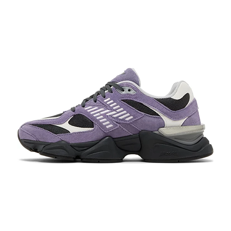 حذاء new balance 9060 بمنظر علوي يبرز خطوط التصميم