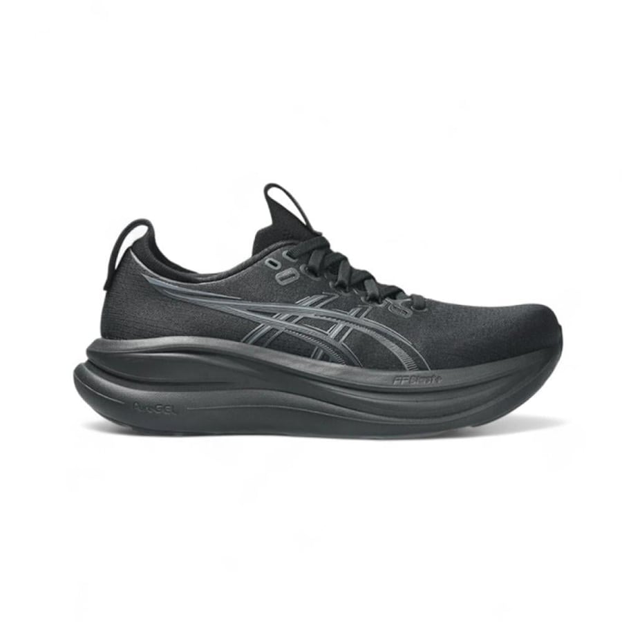 حذاء 28 Asics Gel Nimbus بلقطة قريبة تظهر دقة التصميم في دينيز