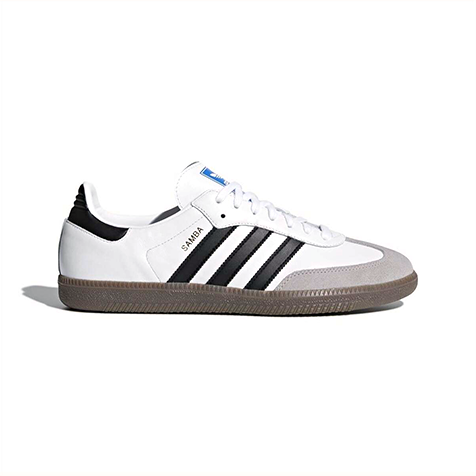 حذاء Adidas Samba من الجانب يظهر التصميم الانسيابي
