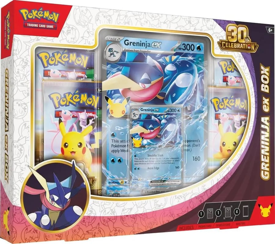 Pokemon - 30th Anniversary EX Box Greninja