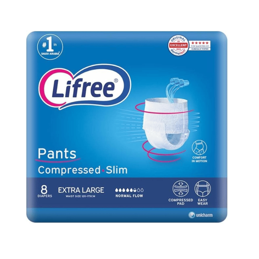 Lifree Compressed Pants  Heavy Flow Large 8*4 C
