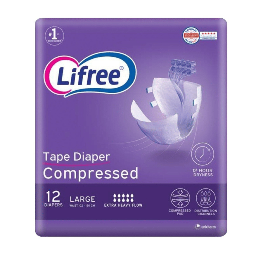 Lifree Adult Diaper Economy Large 12*4 C