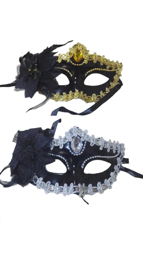 Feather & Gem Eye Mask, Four Colours to Choose From