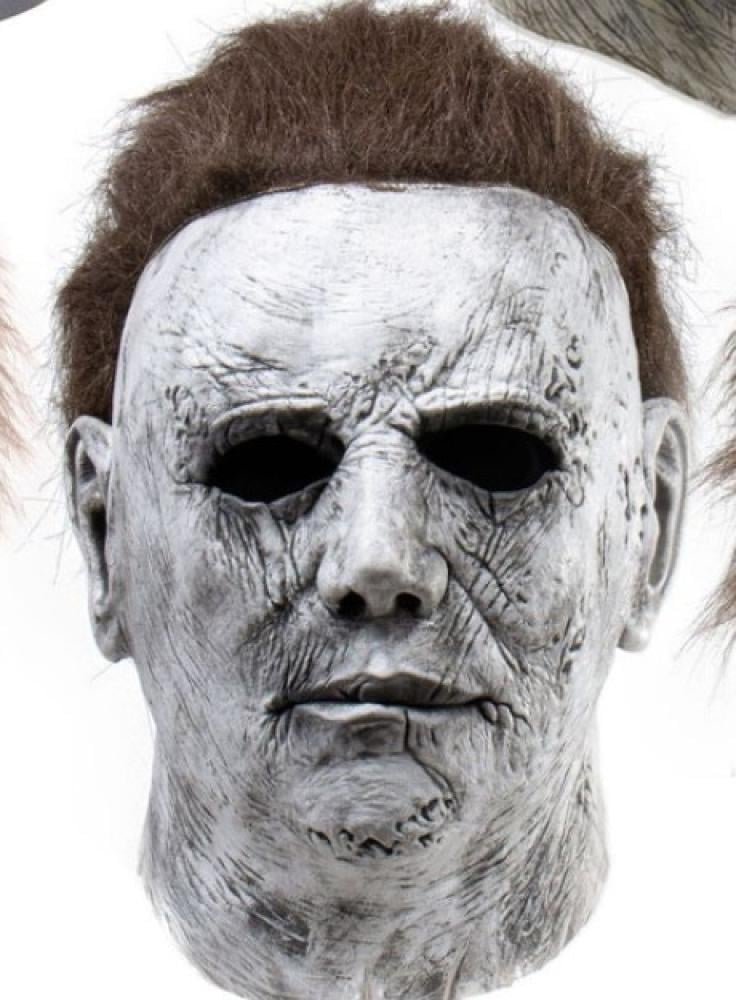 Blank Pale Face Latex Mask, Dark Eye Sockets, 6 Designs