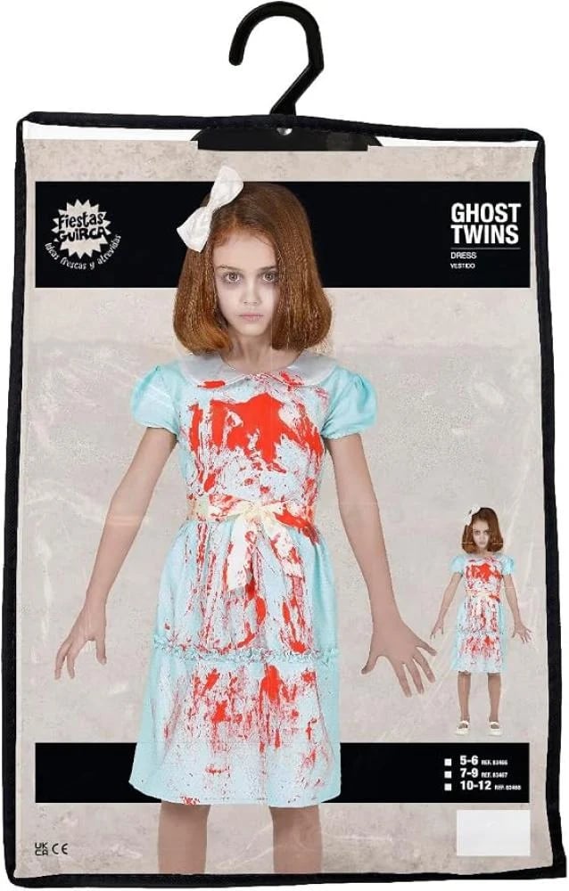 لبس تنكري زي التوأم الشبحي للأطفال مستوحى من the shinning