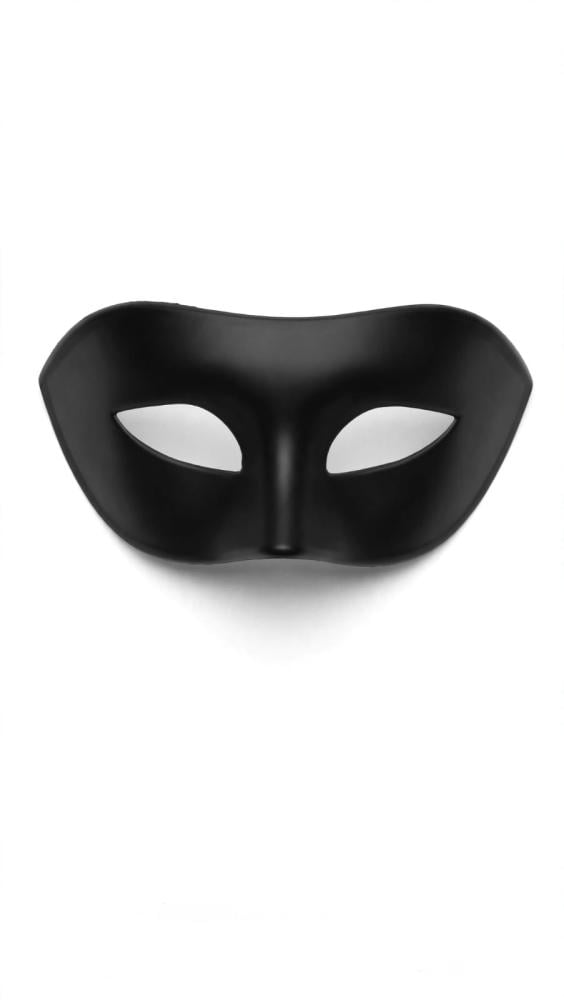 Half-Face Masquerade Mask, One-Side Cover