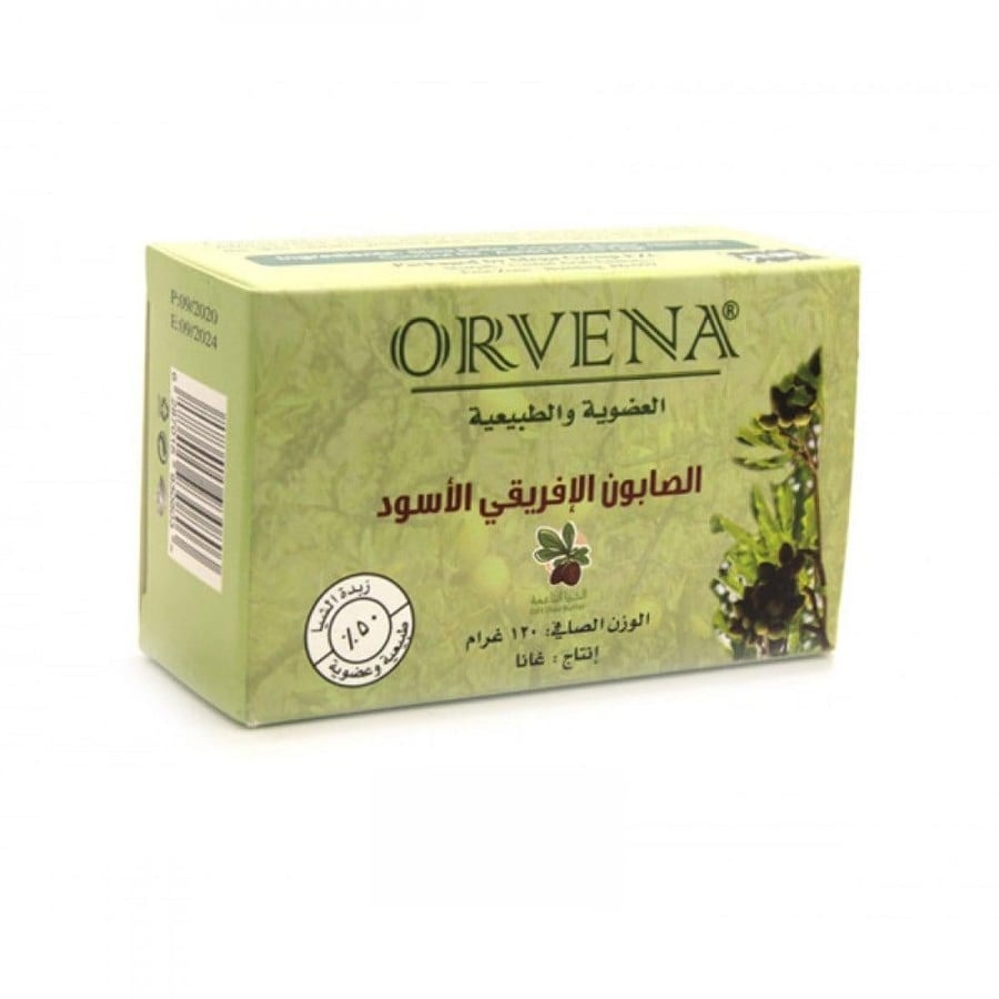اورفينا الصابون الافريقي الاسود ORVENA