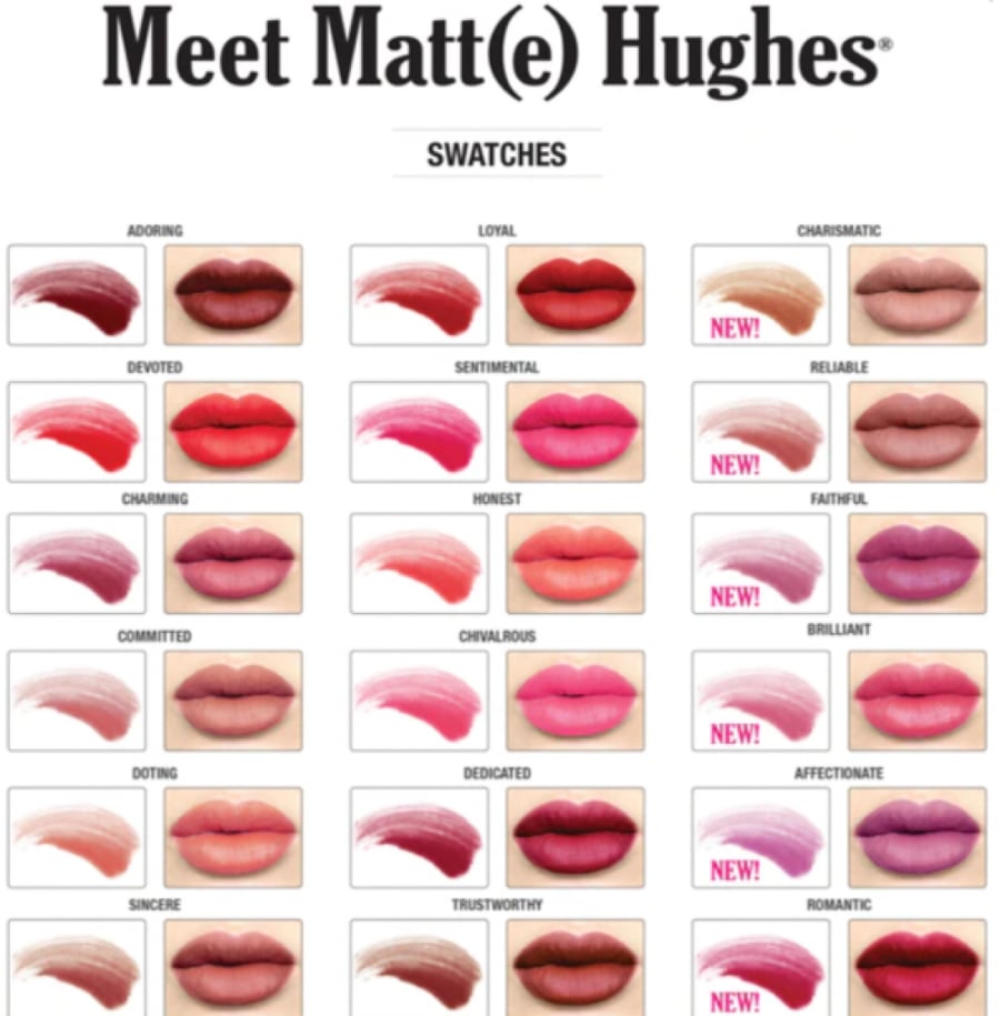 أحمر شفاه سائل ذا بالم Meet Matte Hughes Chivalrous