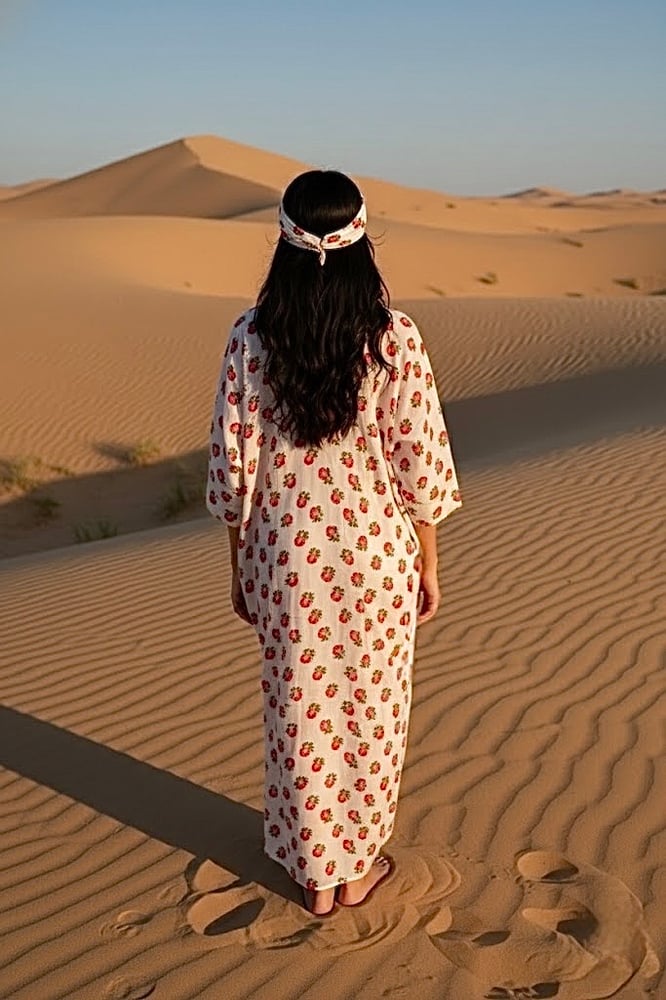 جلابية الوردة