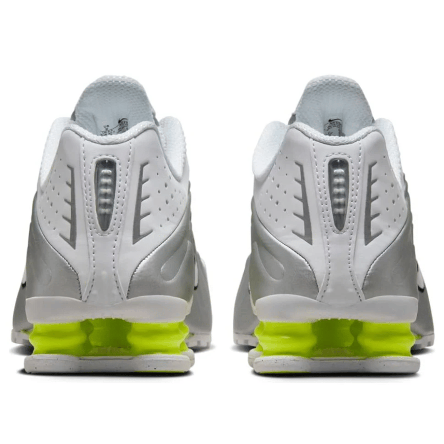 Nike Shox R4 'White Metallic Silver'