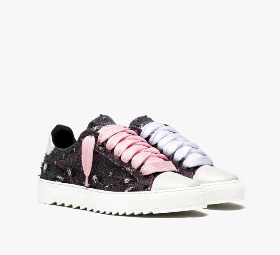 NUMERIS Black PINK DENIM
