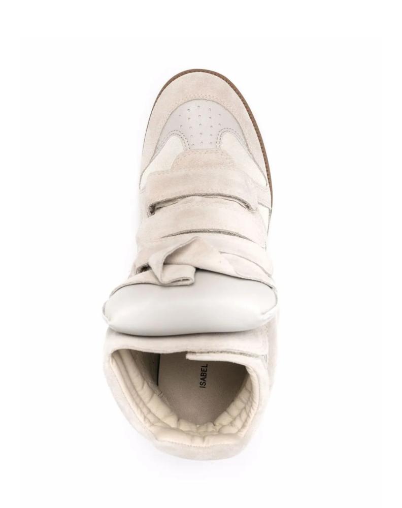 ISABEL MARANT Ecru Suede Bekett