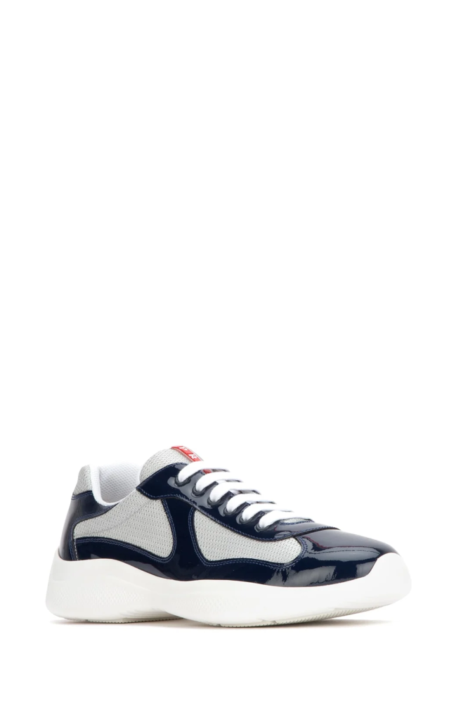 Prada America's Cup Lace-Up Sneakers