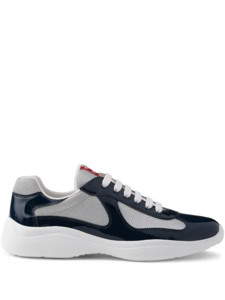 Prada America's Cup Lace-Up Sneakers