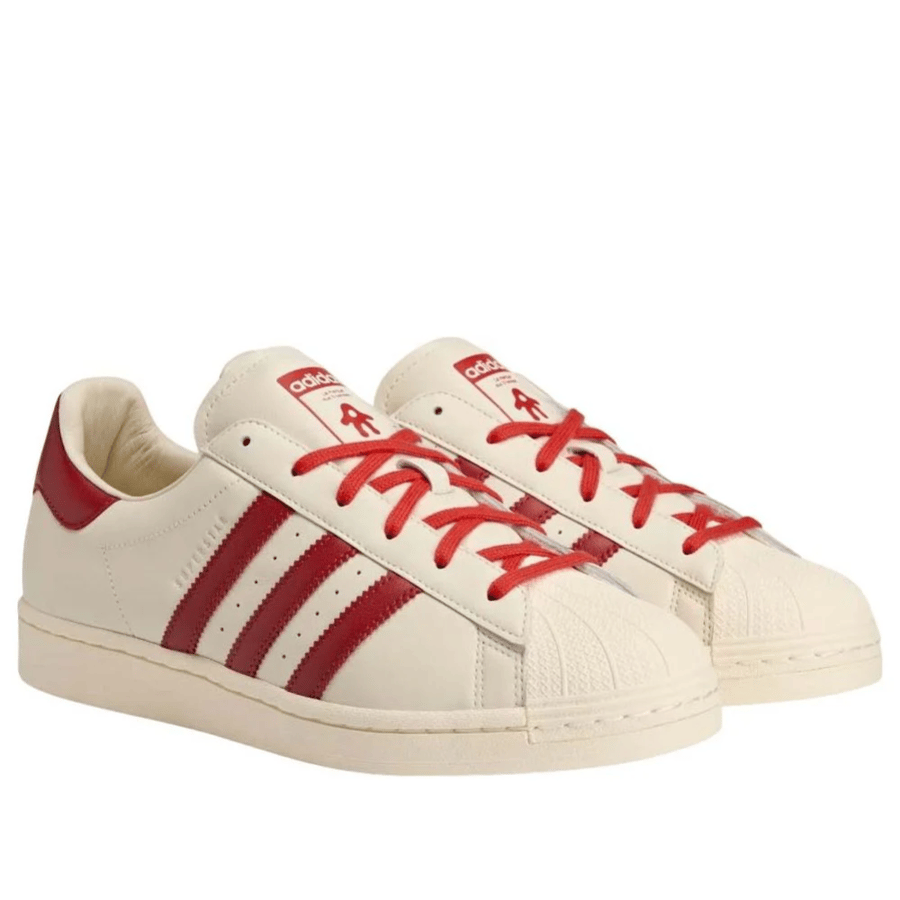 adidas x AVAVAV Superfinger Superstar 'Better Scarlet Cream White'