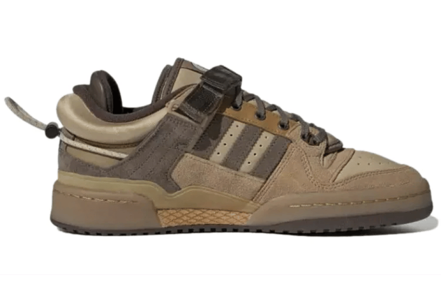 Bad Bunny x adidas Forum Brown Buckle Low The First Cafe