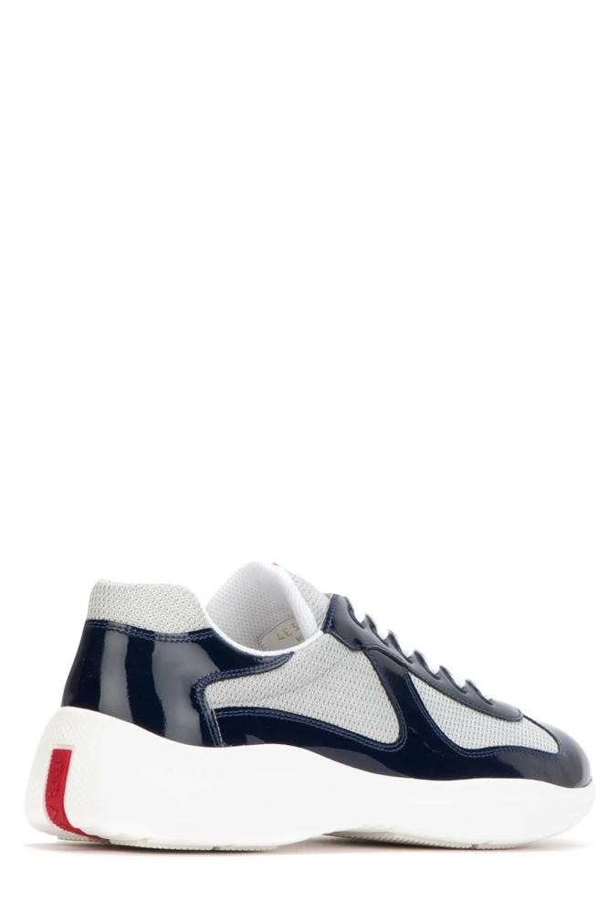 Prada America's Cup Lace-Up Sneakers