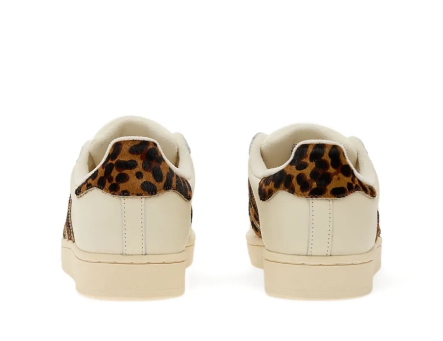 adidas Superstar II Cream White Leopard Print