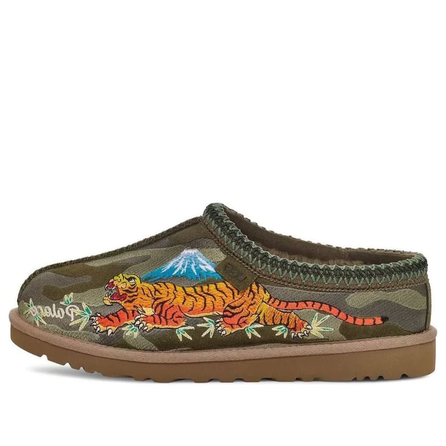 Palace x UGG Tasman Slipper Burnt Olive Camo