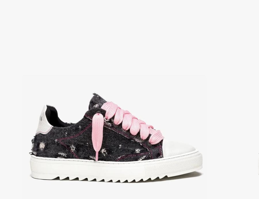 NUMERIS Black PINK DENIM