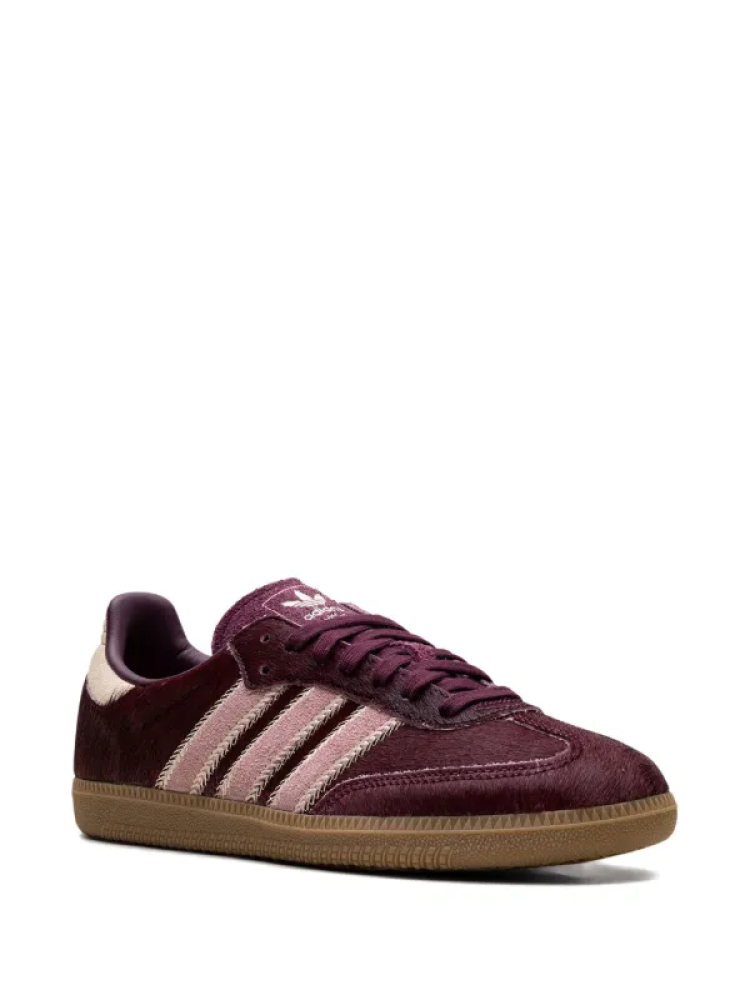 adidas Samba OG "Sand Strata/Maroon/Warm Clay" sneakers