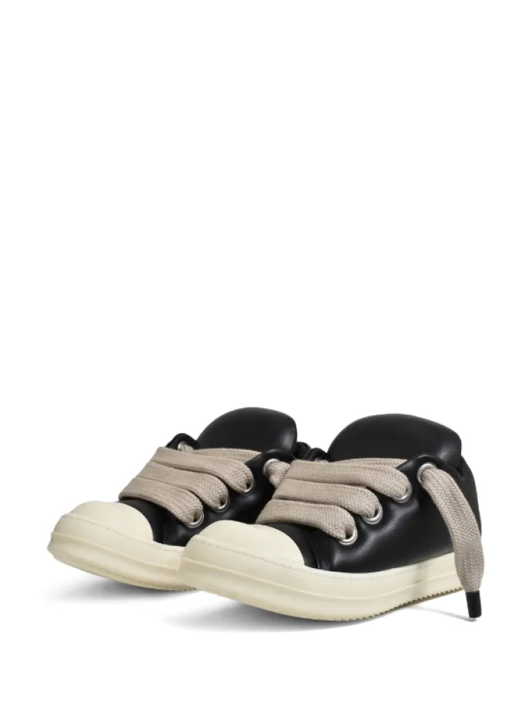 Rick Owens Porterville Jumbo Laced Padded Low 'Black Milk'