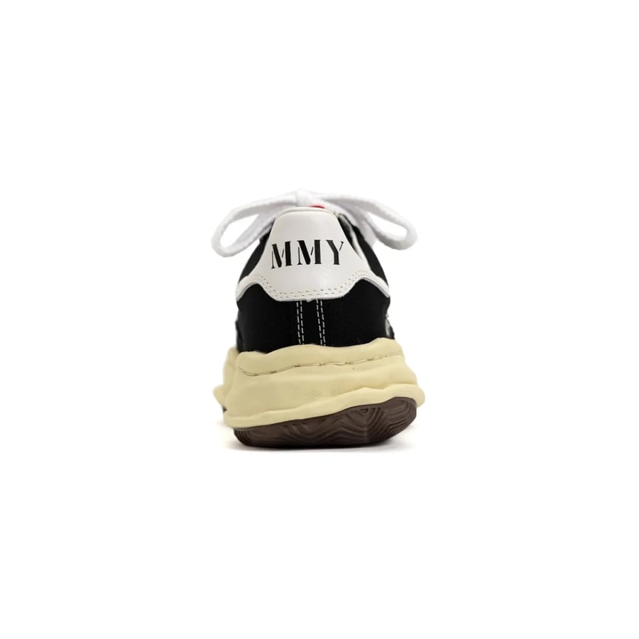 Maison MIHARA YASUHIRO BLAKEY VL OG Sole Leather Low-top Sneaker Black'