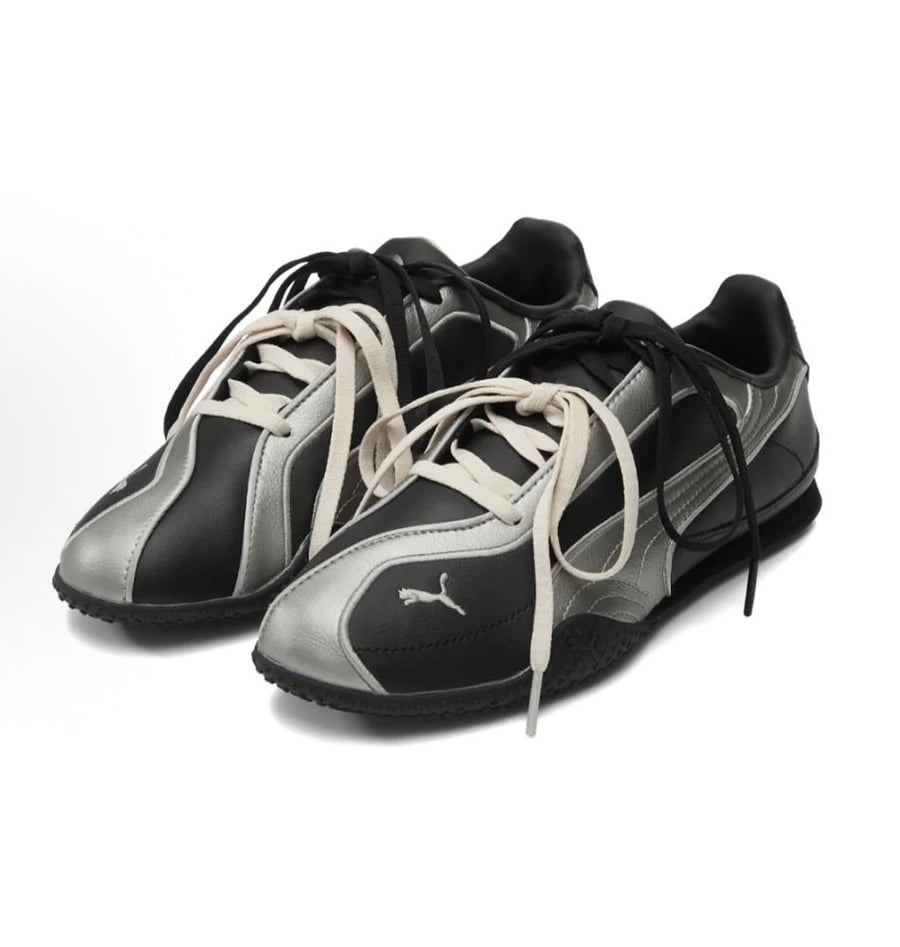 Puma Bella V2 Leather 'Black Aged Silver'