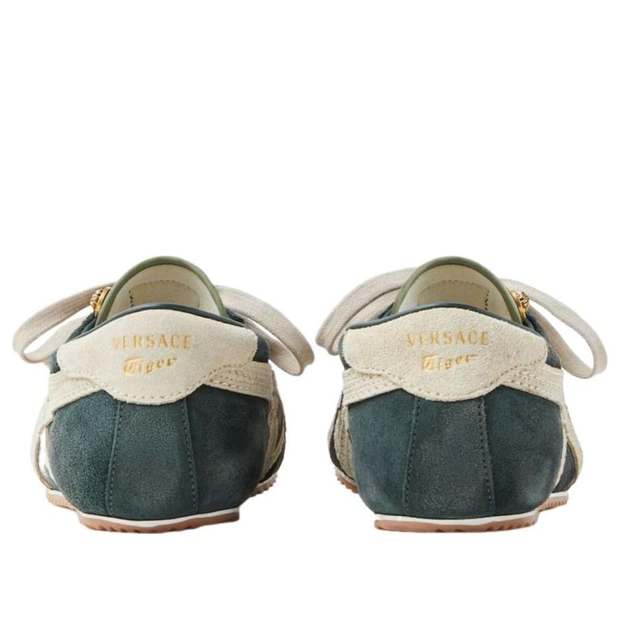 VERSACE x Onitsuka Tiger Tai-Chi Sakura Suede Green