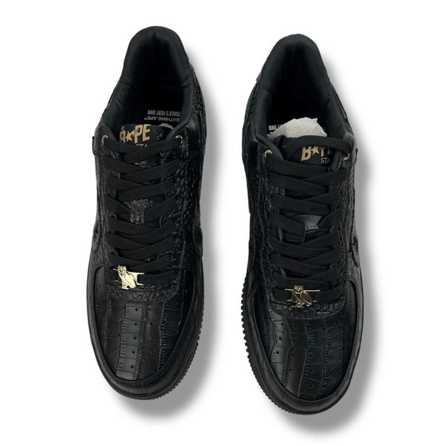 A Bathing Ape Bapesta OVO black