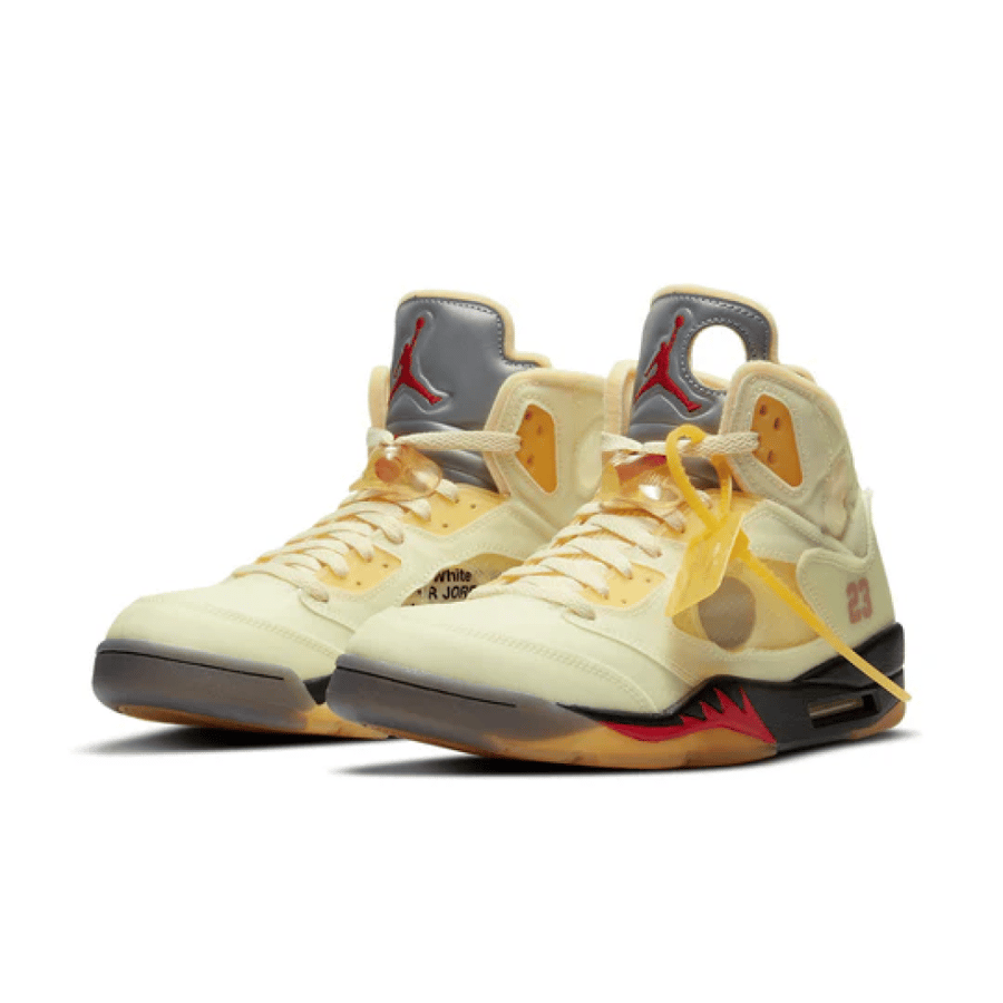 Air Jordan 5 x Off-White SP 'Sail'